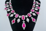 97.30ctw Ruby, 30.25ctw Diamond and 18K 16