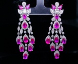16.40ctw Ruby, 3.35ctw Diamond and 18K 2.5