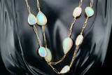 170.00ctw Opal and 14K Yellow Gold 36