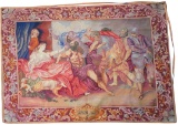 Samson and Delilah (After Van Dyck) Vintage Tapestry