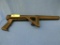 Frame with folding stock