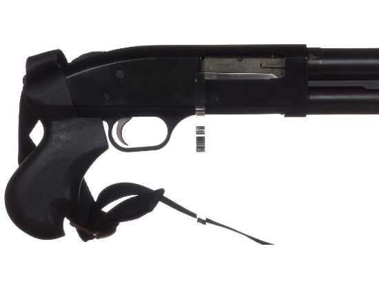 Manufacturer: Mossberg Model: 500 Gauge/Cal: 12 Type: Pump Shotgun Serial #: K313077 Misc: 18-1/2?