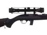 Manufacturer: Magtech Model: 7022 Gauge/Cal: .22LR Type: Semi-auto rifle Serial #: E058328 Misc: