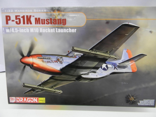 Dragon P-51K Mustang w/ 4.5-inch M10 Rocket Launcher 1:32 scale