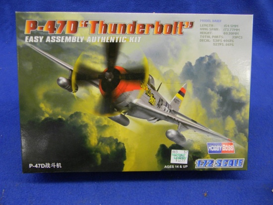 Hobby Boss P-470 "Thunderbolt" 80257 model kits 1:72 scale