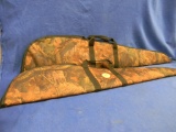 (2) canvas with camo design gun cases 46