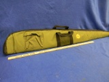 Canvas padded gun case with pocket 52