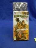 Tamiya Military Miniatures U.S. Gun & Mortar Team Set model kit 1:35 scale