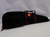 Like new padded canvas scoped rifle Ruger gun case with pocket 40