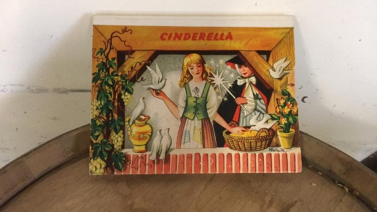 Vintage Cinderella pop up book