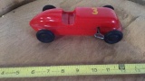 Vintage wind-up race car