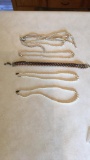 Assorted pearl strands vintage and new