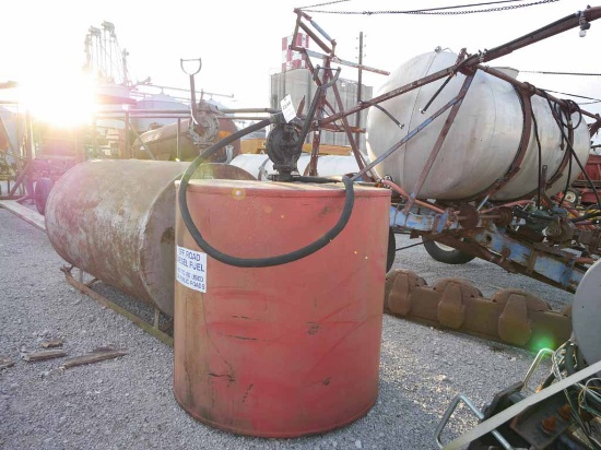 FUEL TANK W/HAND PUMP