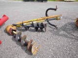 LEINBACH POST HOLE DIGGER W/ 2 AUGERS
