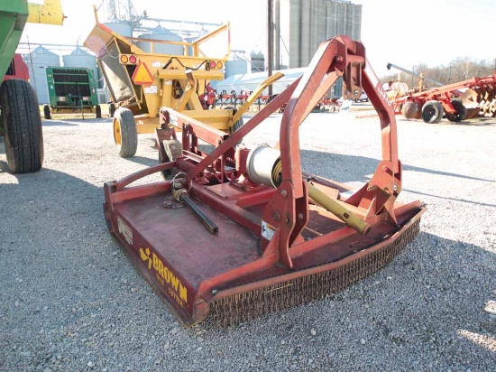 BROWN 6 1/2FT HD ROTARYCUTTER