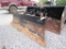 SKID STEER ATTACH SNOW BLADE, 7 1/2FT *TAXALBE