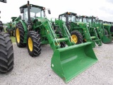 JD 6105E TRACTOR