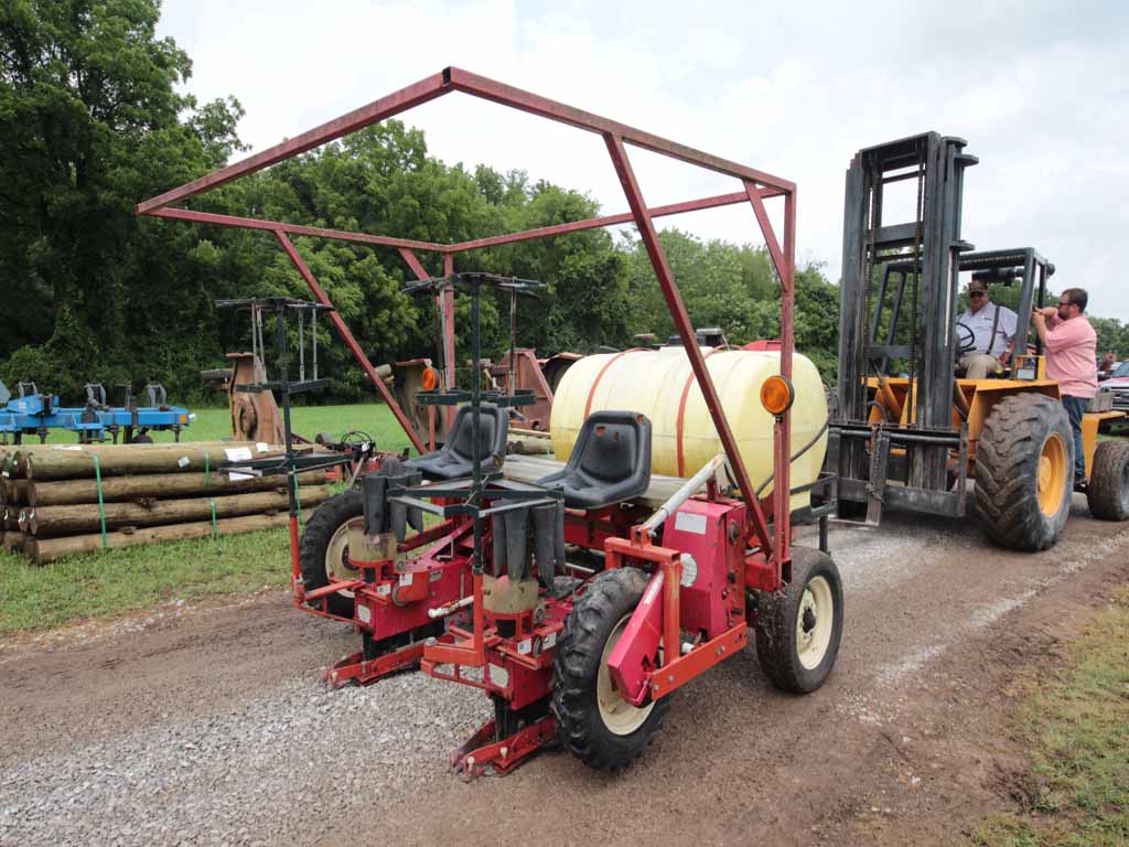 MECHANICAL 2 ROW TOBACCO SETTER