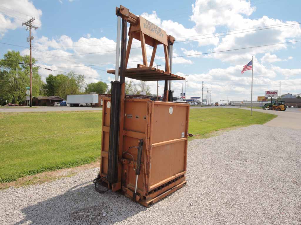 antique tobacco baler BIG FOOT TOBACCO BALER