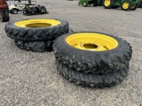 (4) TIRES AND WHEELS