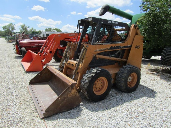 Case 445 Skidsteer, YR 05, 1,428 Hrs, Aux Hyds