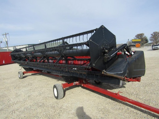 CIH 1020, Head Hyd Fore/ Aft, 30', Full Finger,