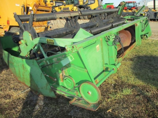 JD 215 Grain Head 15', Leveland, sn 496154