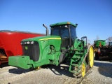 JD 8420T Tractor 6060 Hrs. Showing Shuttle Shift 