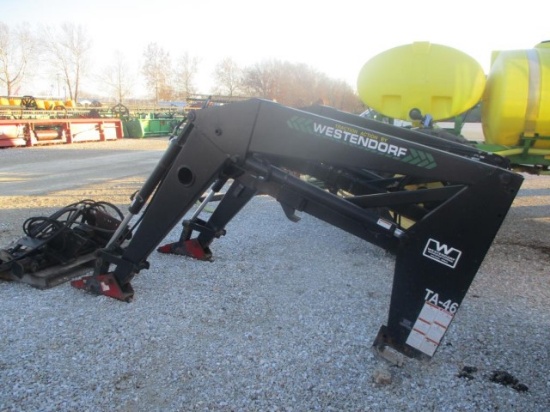 Westendorf TA 46 Loader, Off of JD 4620