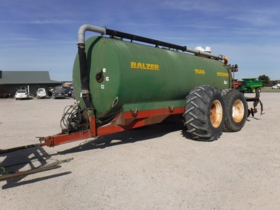 Balzer 7500 Manure Tank