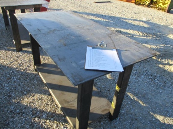 HD 30X57 Welding Table w/ Shelf