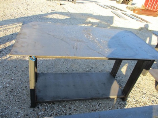 HD Welding Table With Shelf (  30X57  )