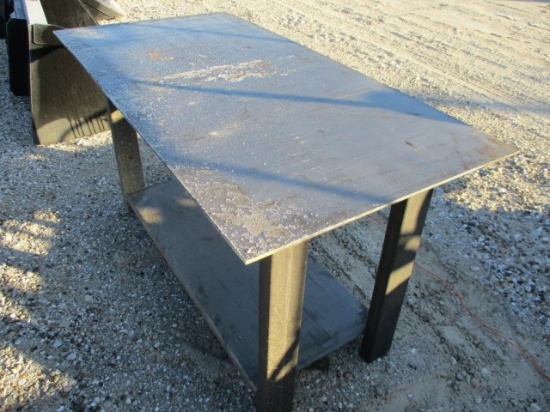 HD Welding Table With Shelf 30x57