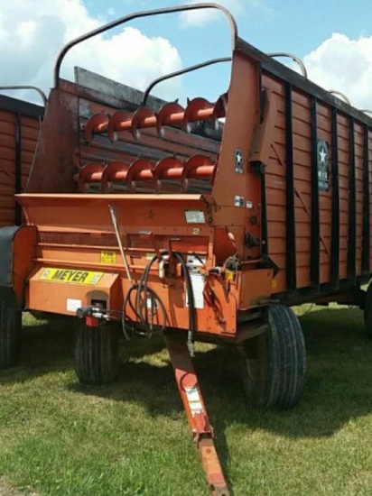 Meyer 4518 Forage Wagon, Sn:97T5322