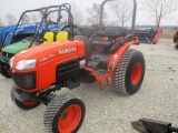 Kubota B2630 Tractor, 4X4, HST Trans, Hrs 1900,