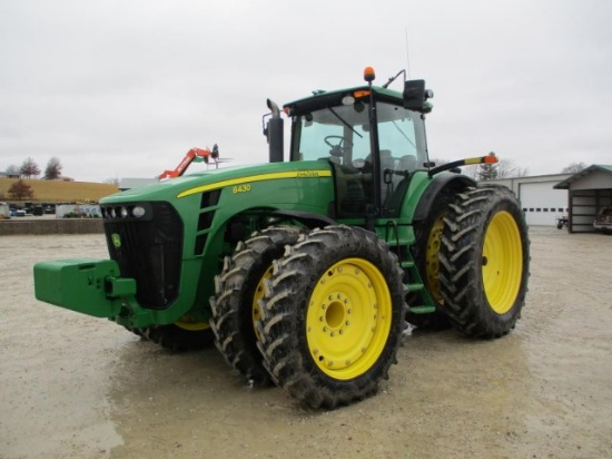 JD 8430 Tractor, 2009 Year, 3475 Hours