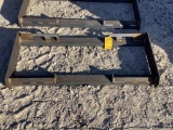 Skid loader Adapter Frame
