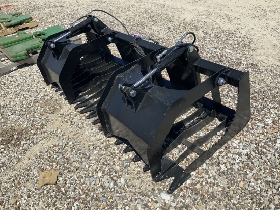 80’’ Skid Steer Grapple Bucket