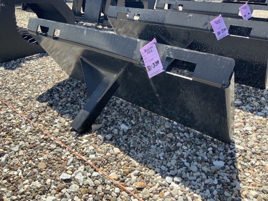 Skid Steer Receiver Hitch Plate