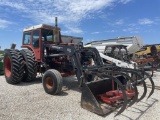 International 1566 Tractor W/ Cab And Loader