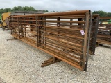 24’ Free Standing Panel With 7’ Gate