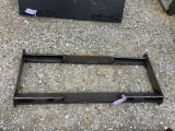 Backplate for Skidsteer Attachments