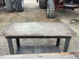 57” x 29” x 32” Steel Work Bench