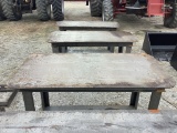 57” x 29” x 32” Steel Work Bench