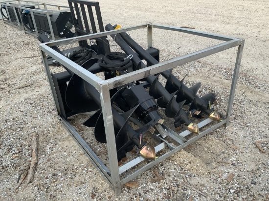Skidsteer Digger with Auger