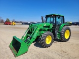 2014 John Deere 6105M MFWD Tractor