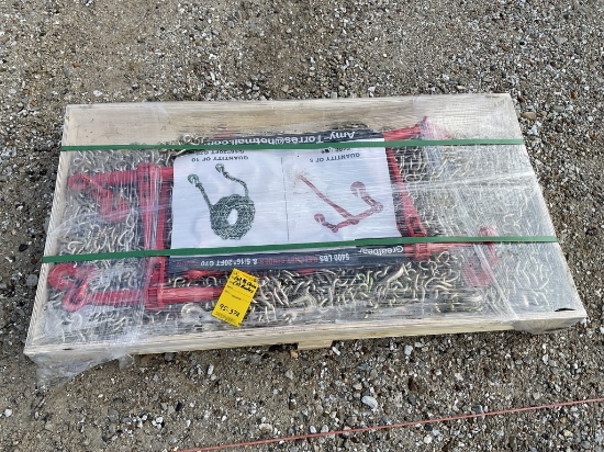 3/8th" X 20' Chains And Binders