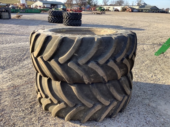 Set Of 4 LSW 680/55R42 Tires & Rims