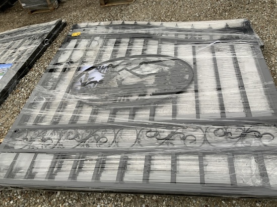 14' Wrought Iron Driveway Gate