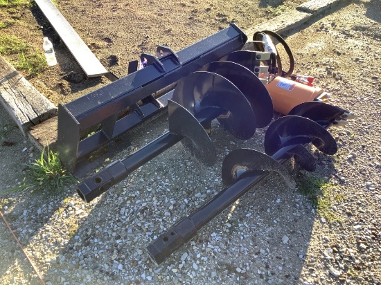 Skidsteer Post Hole Digger